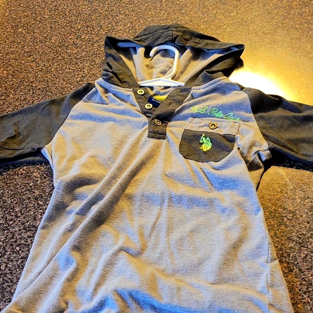 Boys short sleeve hoodie